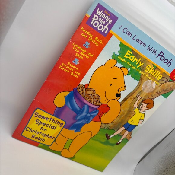 Disney Winnie the Pooh & Friends Pooh Tigger Educational Work Books w/ Stickers - Picture 6 of 11